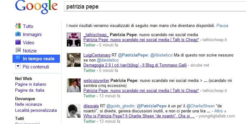 patrizia pepe realtime