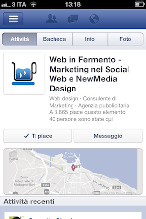 Facebook eventi