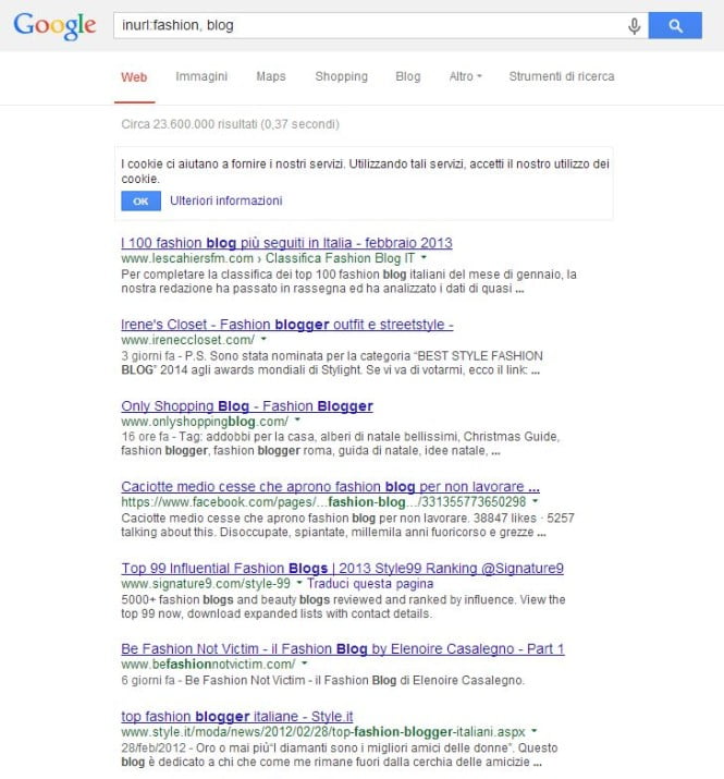google search