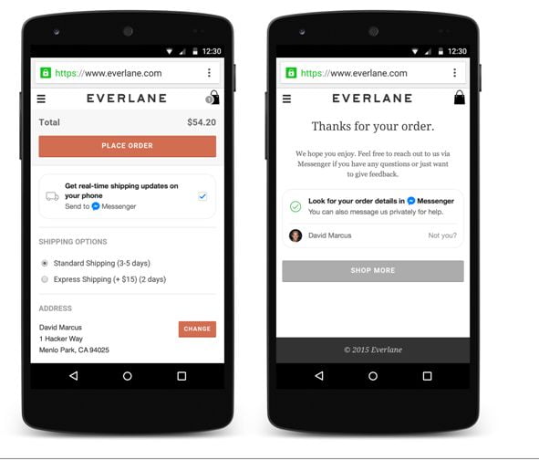 businesses on messenger