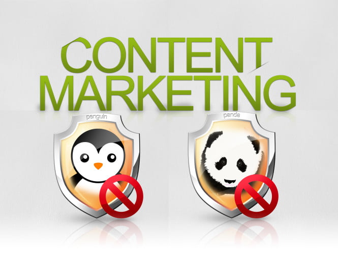 content marketing no penguin panda