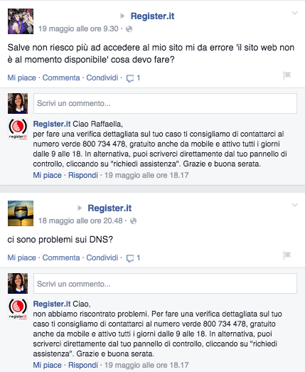 Stesso messaggio per tuttu