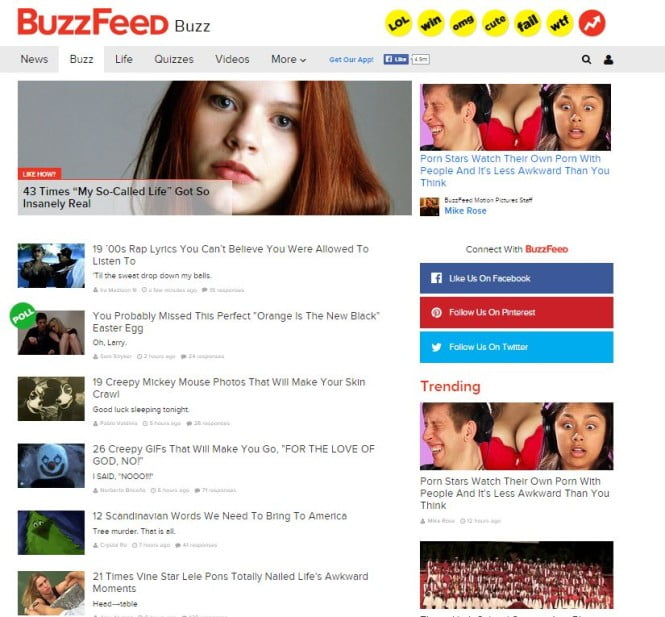 buzzfeed buzz