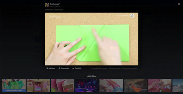 Video schermata