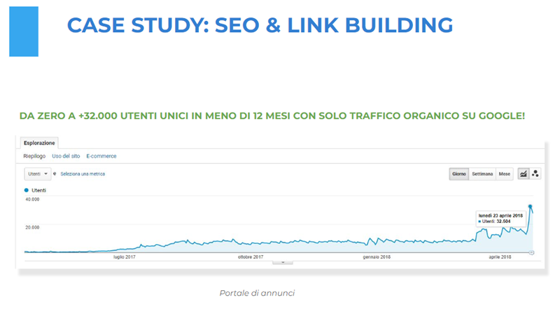 consulenza seo contet e link
