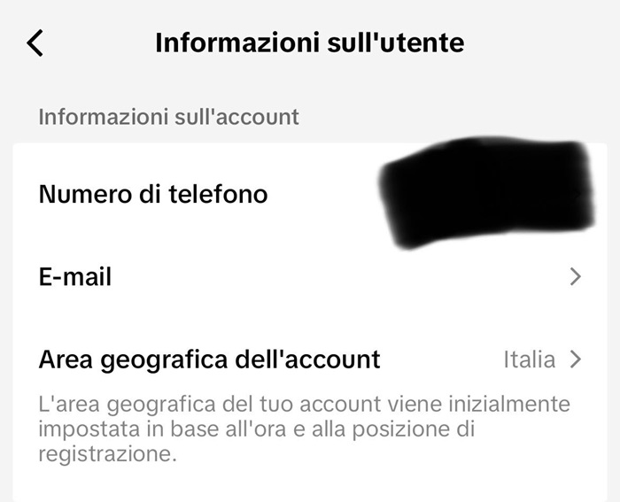 come recuperare account tiktok 2